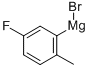 5-氟-2-甲基苯基溴化镁, 186496-59-3, 结构式