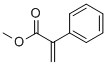 2-苯基丙烯酸甲酯, 1865-29-8, 结构式