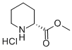 (R)-哌啶-2-甲酸甲酯盐酸盐, 18650-38-9, 结构式