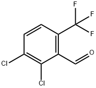 2,3-ジクロロ-6-(トリフルオロメチル)ベンズアルデヒド 化学構造式