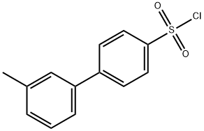 3'-METHYL-BIPHENYL-4-SULFONYL CHLORIDE Struktur