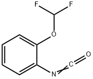 2-(DIFLUOROMETHOXY)PHENYL ISOCYANATE Structure