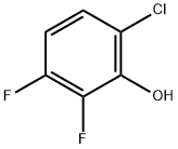 Phenol,  6-chloro-2,3-difluoro- Structure