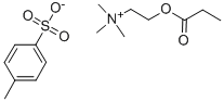 PROPIONYLCHOLINE P-TOLUENESULFONATE Structure