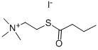 (丙基碳酰基硫乙基)三甲基碘化铵,1866-16-6,结构式