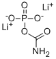 氨基甲酰磷酸二锂盐, 1866-68-8, 结构式