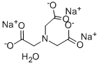ニトリロトリス(酢酸ナトリウム)·水和物 化学構造式