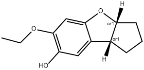 186664-65-3 1H-Cyclopenta[b]benzofuran-7-ol,6-ethoxy-2,3,3a,8b-tetrahydro-,cis-(9CI)