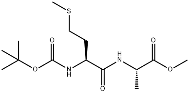 BOC-MET-ALA-OME Structure