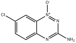 3-AMINO-7-CHLORO-1,2,4-BENZOTRIAZINE-1-OXIDE Structure