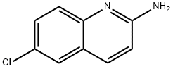 6-クロロキノリン-2-アミン 化学構造式