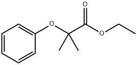 ETHYL 2-METHYL-2-PHENOXYPROPANOATE Struktur