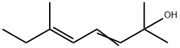 (5E)-2,6-ジメチル-3,5-オクタジエン-2-オール 化学構造式