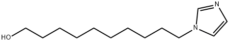 1-(10-HYDROXYDECYL)IMIDAZOLE Structure