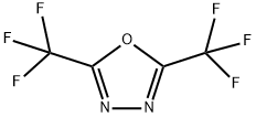 2,5-二(三氟甲基)-1,3,4-恶二唑, 1868-48-0, 结构式