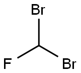 フルオロジブロモメタン 化学構造式
