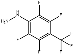 (α,α,α,2,3,5,6-ヘプタフルオロ-p-トリル)ヒドラジン 化学構造式
