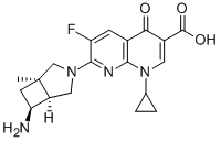 Ecenofloxacin Struktur