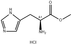 L-Histidine, Methyl ester, Monohydrochloride Struktur