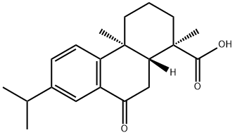 7-oxodehydroabietic acid, 18684-55-4, 结构式