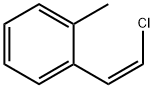 1-((E)-2-CHLORO-VINYL)-2-METHYL-BENZENE Struktur