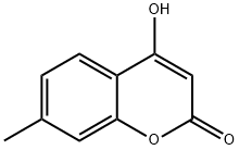4-羟基-7-甲基香豆素,18692-77-8,结构式