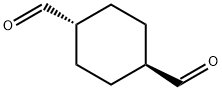 1,4-Cyclohexanedicarboxaldehyde, trans- (9CI) Structure