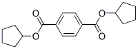 Terephthalic acid dicyclopentyl ester Structure