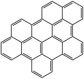 ジベンゾ[hi,uv]ビサンテン 化学構造式