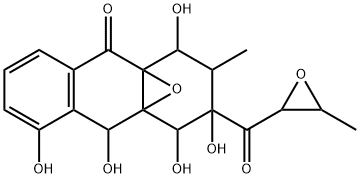 颈癌菌素, 18700-78-2, 结构式