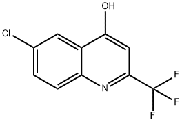 6-CHLORO-4-HYDROXY-2-(TRIFLUOROMETHYL)QUINOLINE