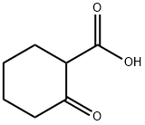 2-オキソシクロヘキサンカルボン酸 化学構造式