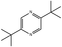 2,5-ジtert-ブチルピラジン 化学構造式