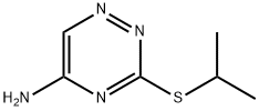 3-(ISOPROPYLSULFANYL)-1,2,4-TRIAZIN-5-YLAMINE Structure