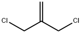 3-クロロ-2-クロロメチル-1-プロペン 化学構造式