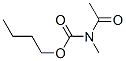 Carbamic  acid,  acetylmethyl-,  butyl  ester  (9CI) Struktur
