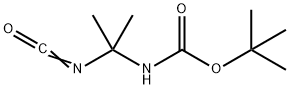 Carbamic acid, (1-isocyanato-1-methylethyl)-, 1,1-dimethylethyl ester (9CI) Structure