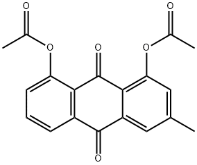 9,10-Anthracenedione, 1,8-bis(acetyloxy)-3-methyl-