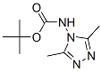 Carbamic acid, (3,5-dimethyl-4H-1,2,4-triazol-4-yl)-, 1,1-dimethylethyl ester Struktur