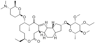 乙基多杀菌素, 187166-40-1, 结构式