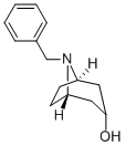 8-BENZYL-8-AZABICYCLO[3.2.1]OCTAN-3-ENDO-OL Struktur
