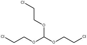 TRIS(2-CHLOROETHYL)- ORTHOFORMATE Struktur