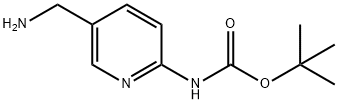 TERT-BUTYL [(5-(AMINOMETHYL)PYRIDIN-2-YL]CARBAMATE Structure