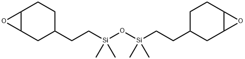 1,3 BIS[2(3,4 EPOXYCYCLOHEX-1-YL)ETHYL]TETRA-METHYLDISILOXANE Structure