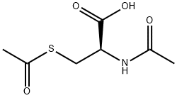 N-アセチル-L-システインアセタート 化学構造式