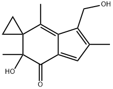 RAC-イロフルベン 化学構造式