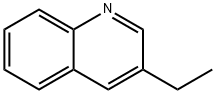 3-乙基喹啉, 1873-54-7, 结构式