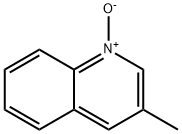 3-METHYLQUINOLINE N-OXIDE Structure