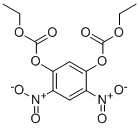 CARBONIC ACID, 4,6-DINITRO-1,3-PHENYLENE DIETHYL ESTER Structure