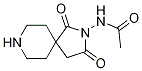 AcetaMide,N-(1,3-dioxo-2,8-diazaspiro[4.5]dec-2-yl)- Structure
